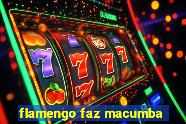 flamengo faz macumba